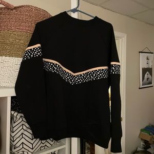 sarah’s day x white fox active • blackout all i do is brunch sweater l